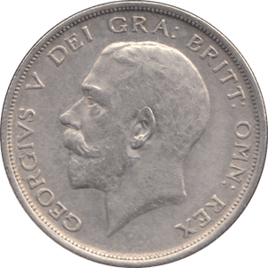 1915 HALFCROWN ( GVF ) - Halfcrown - Cambridgeshire Coins