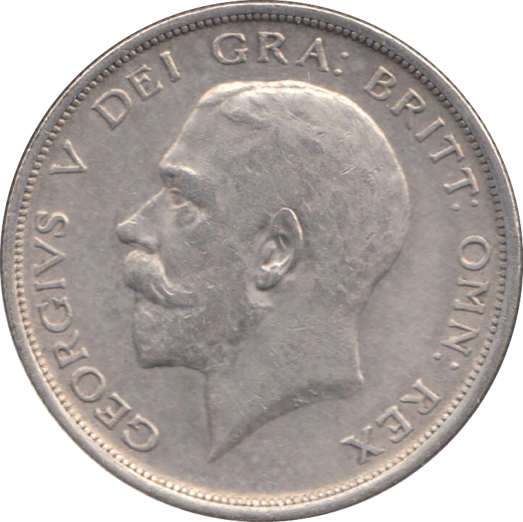 1915 HALFCROWN ( GVF ) - Halfcrown - Cambridgeshire Coins