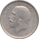 1915 HALFCROWN ( GVF ) - Halfcrown - Cambridgeshire Coins