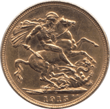 1915 SOVEREIGN ( EF ) SYDNEY MINT - Sovereign - Cambridgeshire Coins