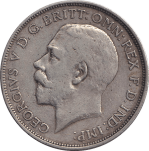 1916 FLORIN ( GVF ) - FLORIN - Cambridgeshire Coins