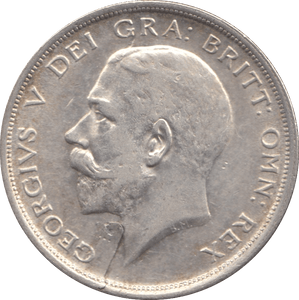 1916 HALFCROWN ( EF ) - Halfcrown - Cambridgeshire Coins