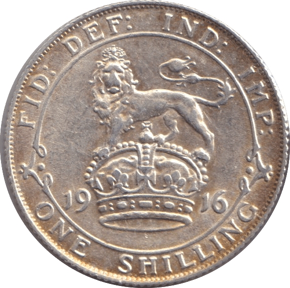 1916 SHILLING ( AUNC ) - SHILLING - Cambridgeshire Coins