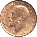 1918 GOLD SOVEREIGN ( AUNC ) BOMBAY MINT - SOVEREIGN - Cambridgeshire Coins