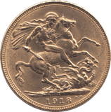 1918 SOVEREIGN ( AUNC ) BOMBAY MINT - Sovereign - Cambridgeshire Coins