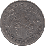 1920 HALFCROWN ( FINE ) - Halfcrown - Cambridgeshire Coins