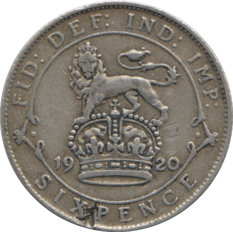 1920 SIXPENCE ( VF ) - Sixpence - Cambridgeshire Coins