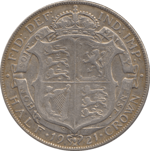 1921 HALFCROWN ( GF ) - Halfcrown - Cambridgeshire Coins