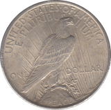 1922 SILVER PEACE DOLLAR PHILADELPHIA MINT - SILVER WORLD COINS - Cambridgeshire Coins