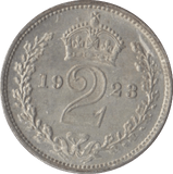 1923 MAUNDY TWOPENCE ( UNC ) - MAUNDY TWOPENCE - Cambridgeshire Coins