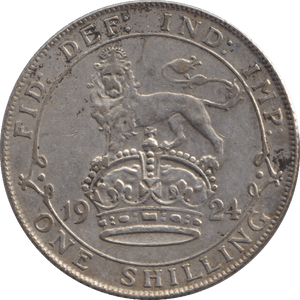 1924 SHILLING ( EF ) - SHILLING - Cambridgeshire Coins