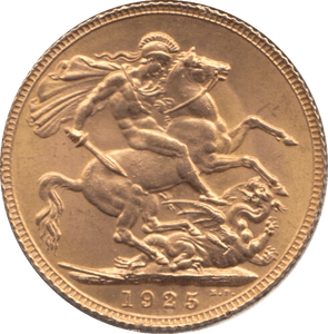 1925 GOLD SOVEREIGN ( UNC ) - SOVEREIGN - Cambridgeshire Coins