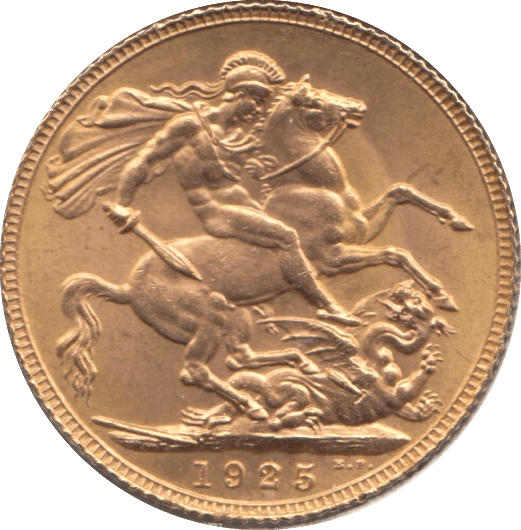 1925 GOLD SOVEREIGN ( UNC ) - SOVEREIGN - Cambridgeshire Coins