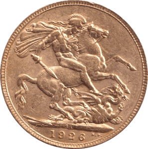 1926 GOLD SOVEREIGN ( AUNC ) - SOVEREIGN - Cambridgeshire Coins