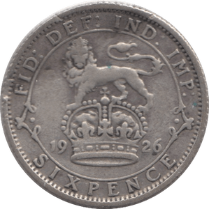 1926 SIXPENCE ( FINE ) - Sixpence - Cambridgeshire Coins