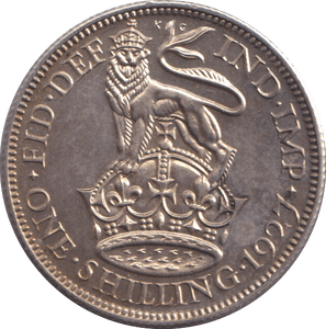 1927 SHILLING ( UNC ) - SHILLING - Cambridgeshire Coins