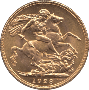 1928 GOLD SOVEREIGN ( UNC ) - SOVEREIGN - Cambridgeshire Coins