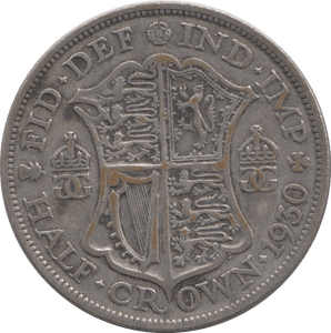 1930 HALFCROWN ( NF ) - Halfcrown - Cambridgeshire Coins