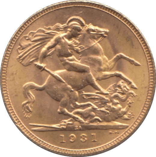 1931 GOLD SOVEREIGN ( UNC ) SOUTH AFRICA - SOVEREIGN - Cambridgeshire Coins