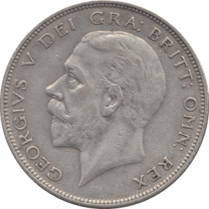 1933 HALFCROWN ( VF ) - Halfcrown - Cambridgeshire Coins