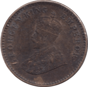 1934 1/12 ANNA INDIA - WORLD COINS - Cambridgeshire Coins