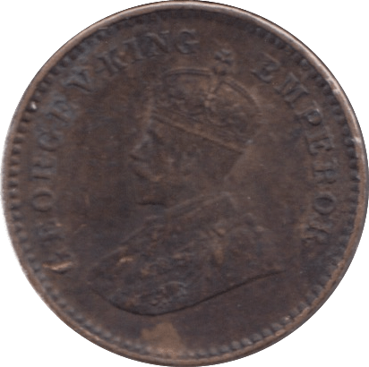 1934 1/12 ANNA INDIA - WORLD COINS - Cambridgeshire Coins