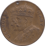 1935 COMMEMORATIVE GEORGE V AND MARY JUBILEE MEDALLION - MEDALS & MEDALLIONS - Cambridgeshire Coins