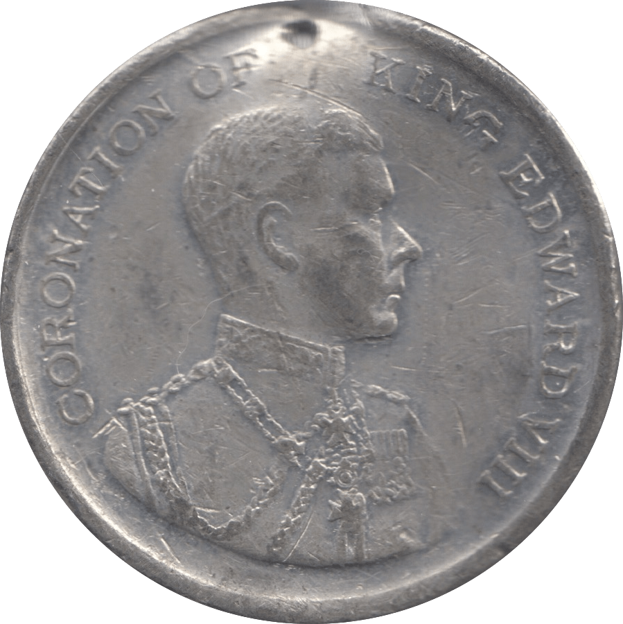 1937 CORONATION EDWARD VIII MEDALLION - MEDALS & MEDALLIONS - Cambridgeshire Coins