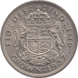 1937 CROWN ( AUNC ) - CROWN - Cambridgeshire Coins