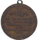 1937 ROWNTREES CORONATION MEDALLION - MEDALS & MEDALLIONS - Cambridgeshire Coins