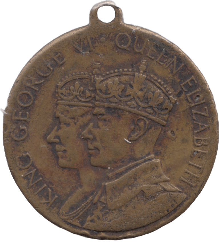 1937 ROWNTREES CORONATION MEDALLION - MEDALS & MEDALLIONS - Cambridgeshire Coins