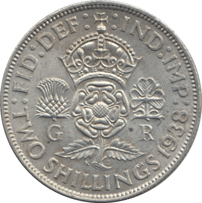 1938 FLORIN ( AUNC ) - FLORIN - Cambridgeshire Coins