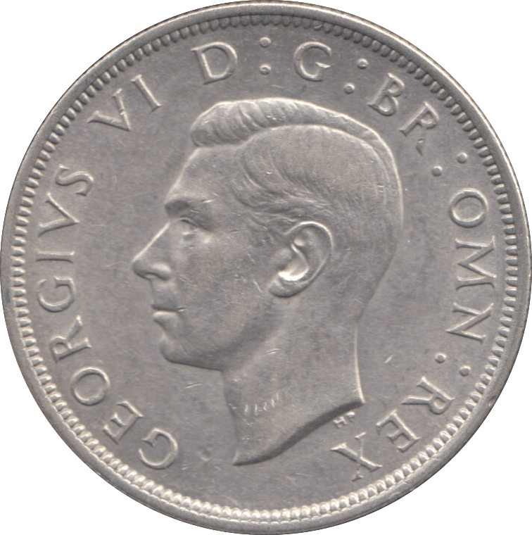 1938 HALFCROWN ( AUNC ) - Halfcrown - Cambridgeshire Coins