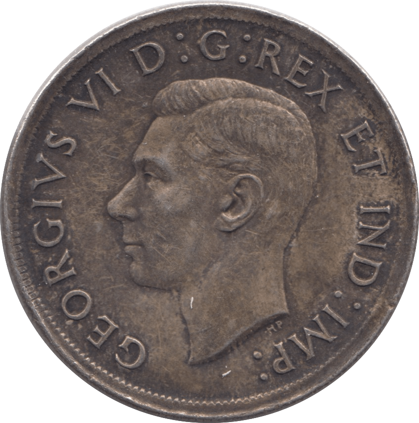 1939 SILVER ONE DOLLAR CANADA - SILVER WORLD COINS - Cambridgeshire Coins