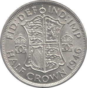 1946 HALFCROWN ( AUNC ) - Halfcrown - Cambridgeshire Coins