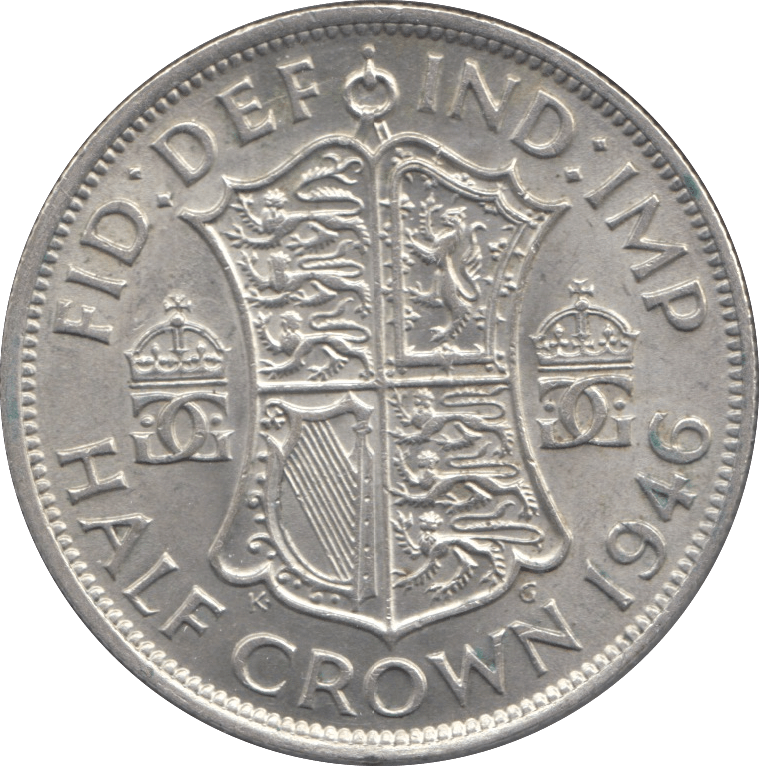 1946 HALFCROWN ( AUNC ) - Halfcrown - Cambridgeshire Coins