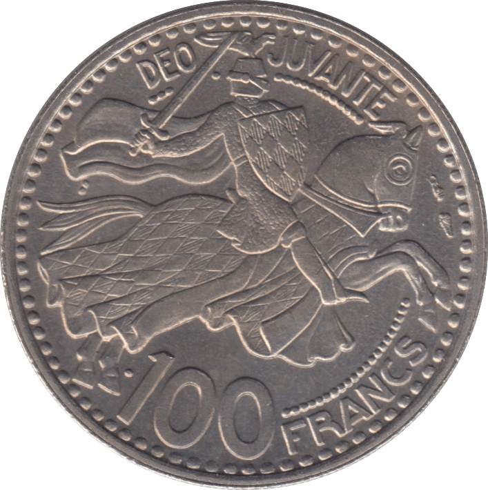 1950 100 FRANCS MONACO - WORLD COINS - Cambridgeshire Coins