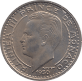 1950 100 FRANCS MONACO - WORLD COINS - Cambridgeshire Coins