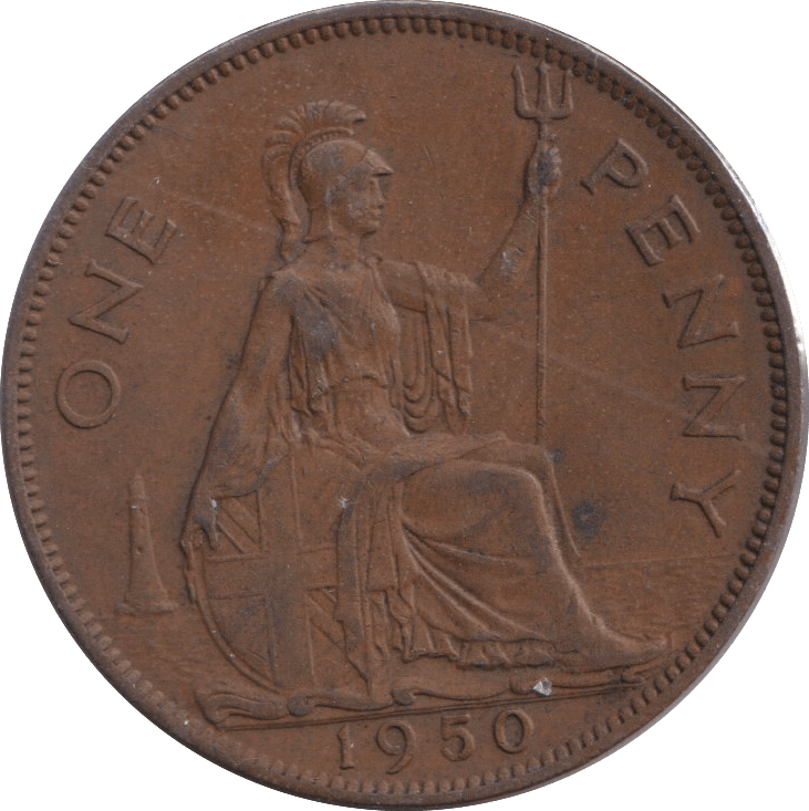 1950 PENNY ( VF ) PENNY Cambridgeshire Coins – Cambridgeshire Coins