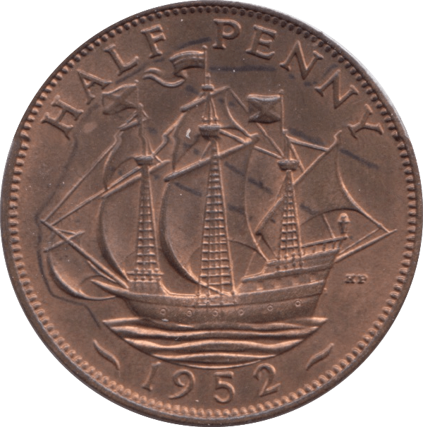 1952 HALFPENNY ( BU ) - Halfpenny - Cambridgeshire Coins