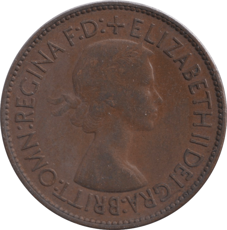 1953 PENNY ( NF ) 2 PENNY Cambridgeshire Coins – Cambridgeshire Coins