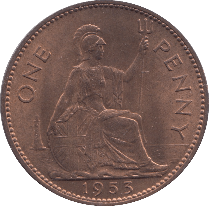 1953 PENNY ( PROOF ) PENNY Cambridgeshire Coins – Cambridgeshire Coins