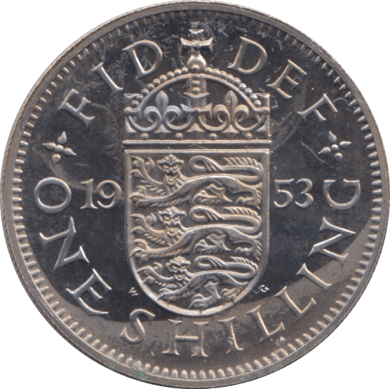 1953 SHILLING ( PROOF ) ENGLAND - Shilling - Cambridgeshire Coins