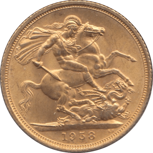 1958 GOLD SOVEREIGN ( UNC ) 3 - SOVEREIGN - Cambridgeshire Coins