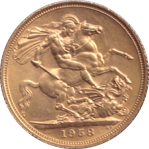 1958 GOLD SOVEREIGN ( UNC ) - SOVEREIGN - Cambridgeshire Coins