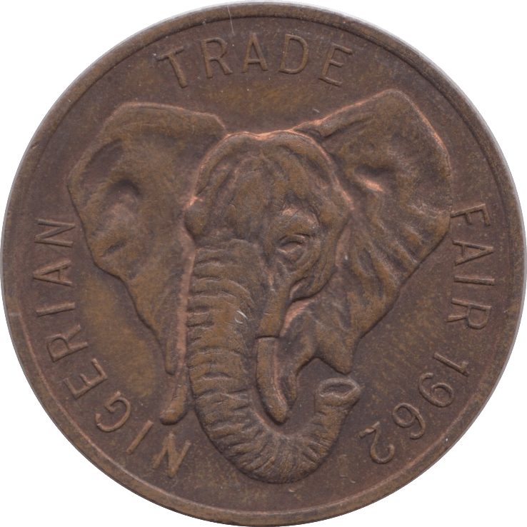 1962 TRADE FAIR TOKEN NIGERIA - OTHER TOKENS - Cambridgeshire Coins