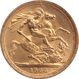 1966 GOLD SOVEREIGN ( UNC ) 2 - SOVEREIGN - Cambridgeshire Coins