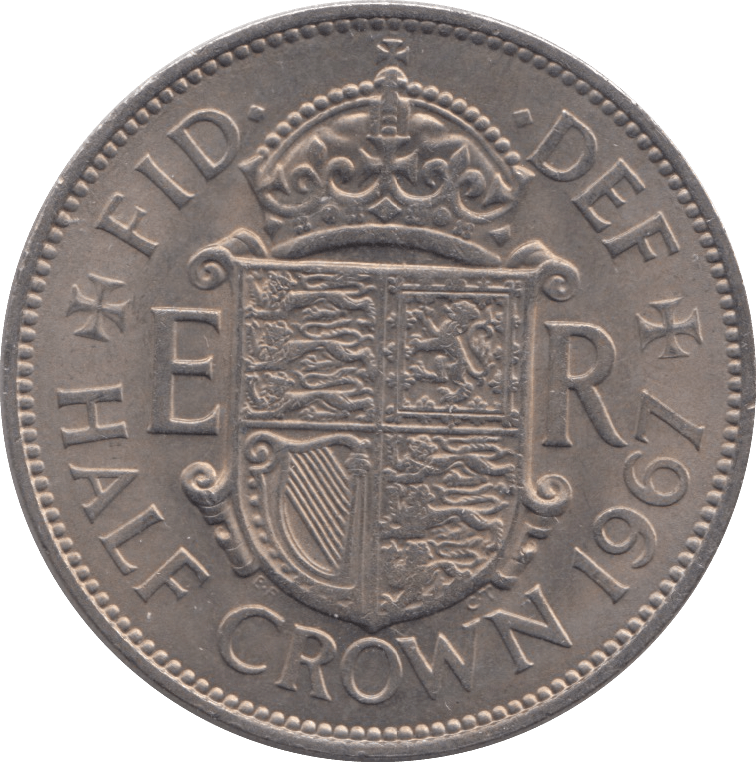 1967 HALFCROWN ( UNC ) - Halfcrown - Cambridgeshire Coins