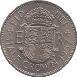 1967 HALFCROWN ( UNC ) - Halfcrown - Cambridgeshire Coins