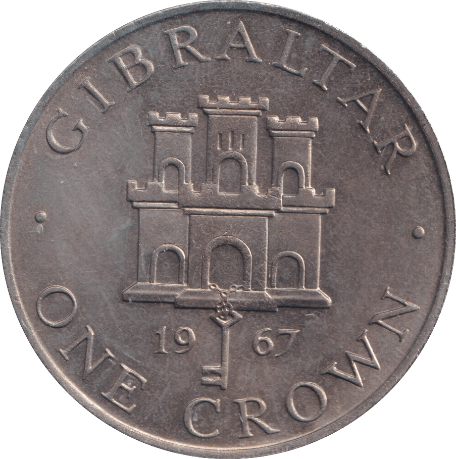 1967 ONE CROWN UK WORLD COINS Cambridgeshire Coins – Cambridgeshire Coins